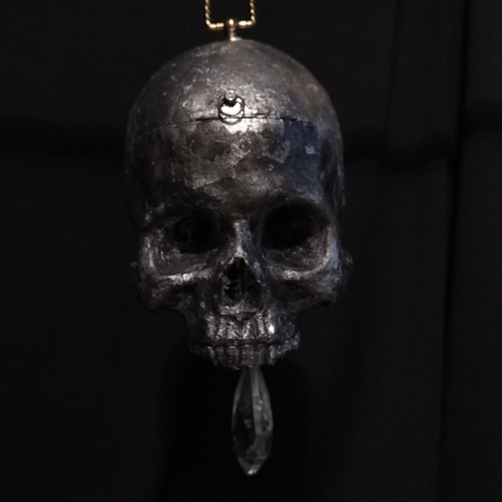 Art skull purse that's a sublime treasure!